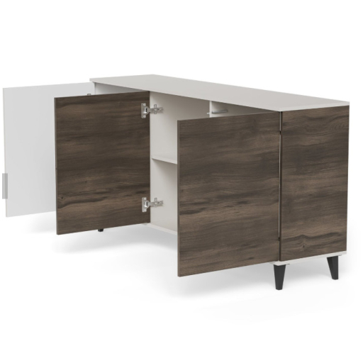 Random 2 KM-1 komód kasmír/dió