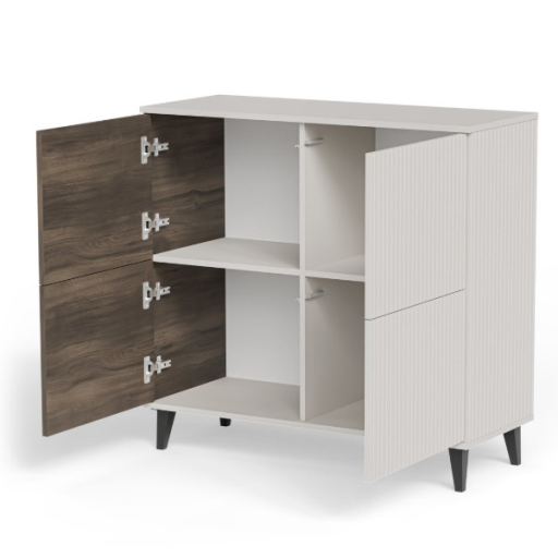 Random 2 KM-2 komód kasmír/dió