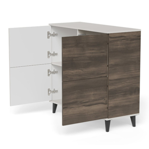 Random 2 KM-2 komód kasmír/dió