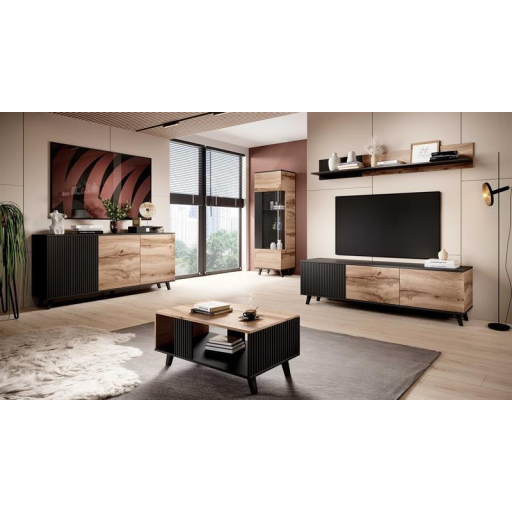 Random W-1 üveges tároló wotan tölgy