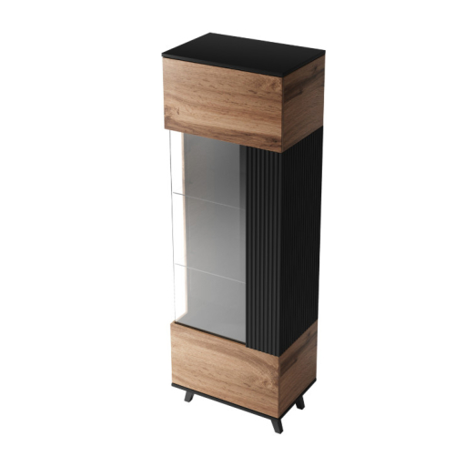 Random W-1 üveges tároló wotan tölgy