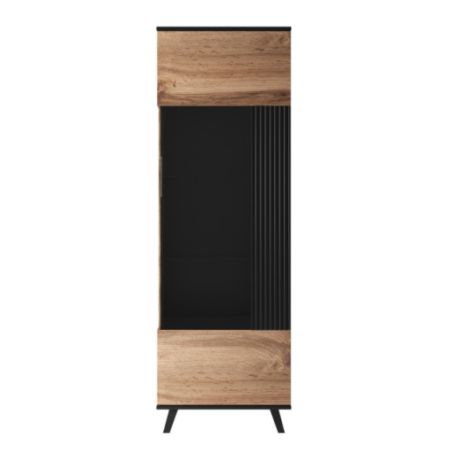 Random W-1 üveges tároló wotan tölgy