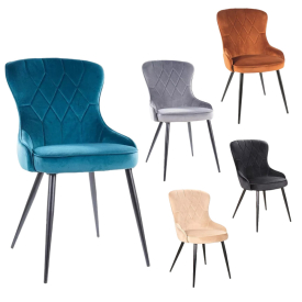 Lotus Velvet étkezőszék több színben Lotus Velvet étkezőszék több színben