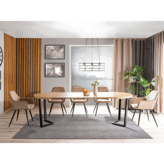   Parker 5 személyes étkezőszett bővíthető étkezőasztallal