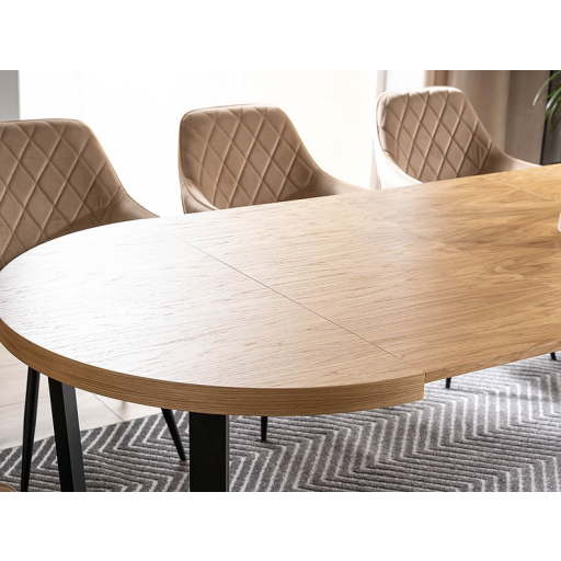 Parker 5 személyes étkezőszett bővíthető étkezőasztallal