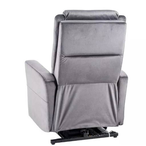 Adonis dönthető bársony fotel szürke