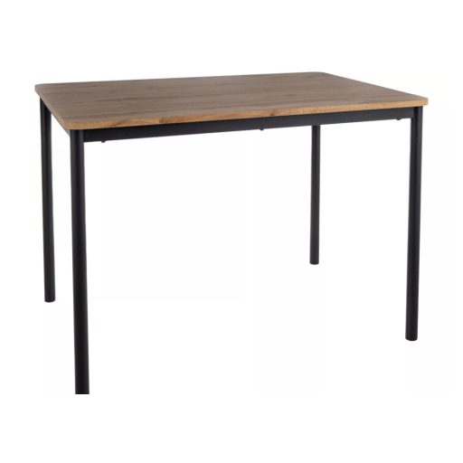 City étkezőasztal tölgy/fekete