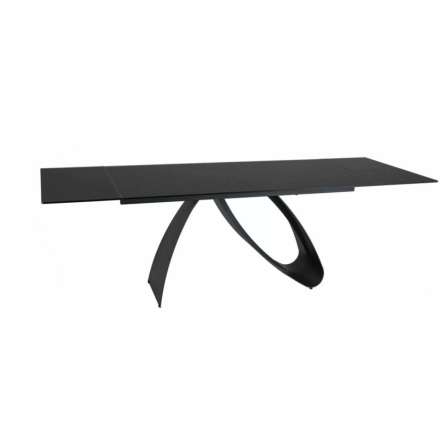 Diuna bővíthető étkezőasztal fekete 160-240 cm