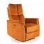 Neptun M dönthető bársony masszázsfotel fahéj