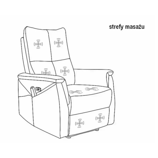 Neptun M Brego dönthető fotel bézs