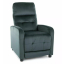 Otus dönthető bársony fotel zöld