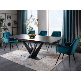 Sorento kerámia 5 személyes étkezőszett bővíthető étkezőasztallal   Sorento kerámia 5 személyes étkezőszett bővíthető étkezőasztallal