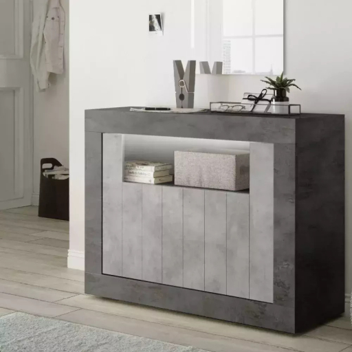 Urbino oxidált-beton komód több féle