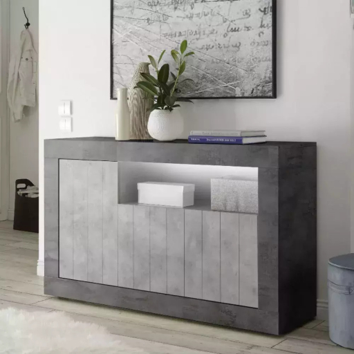 Urbino oxidált-beton komód több féle