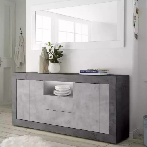 Urbino oxidált-beton komód több féle