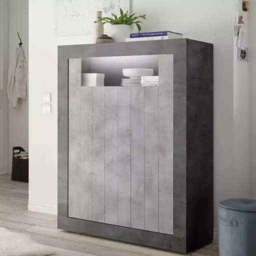 Urbino oxidált-beton komód több féle