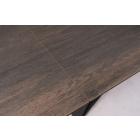 Westin bővíthető étkezőasztal kerámia barna fahatású 160-240cm