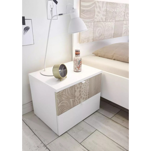 Xaos fehér-sonoma komód több féle