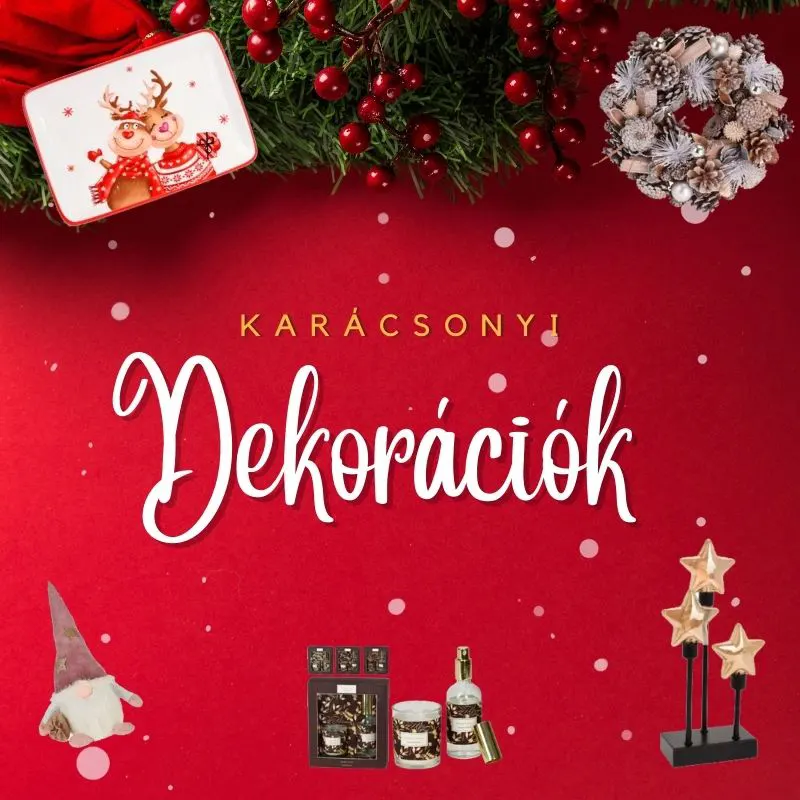 Karácsonyi dekoráció